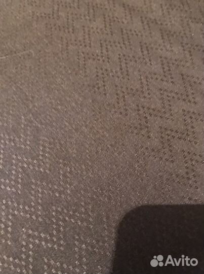 Ткань черная с орнаментом, слегка просвечивается