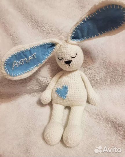 Именной зайчик