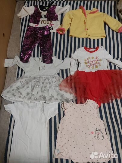 Вещи на девочку от 8 месяцев до 1,5 лет