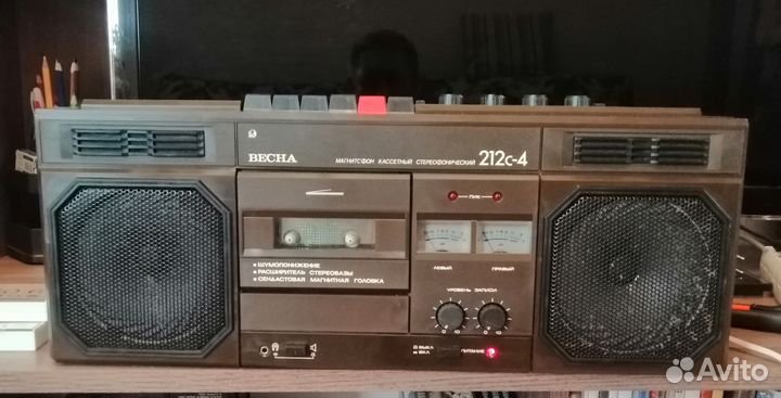 Касетный магнитафон Весна