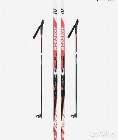 Комплект Беговые лыжи 160 см с ботинками