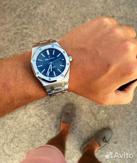 Часы Audemars Piguet Royal Oak Blue Dial