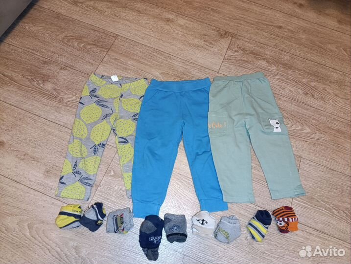 Пакет вещей для мальчика 80 86 92