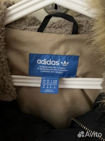 Пуховик adidas оригинал