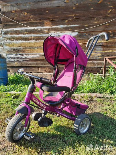 Детский велосипед с ручкой