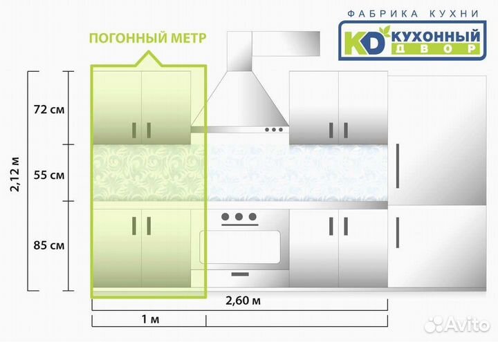 Встроенная кухня от производителя
