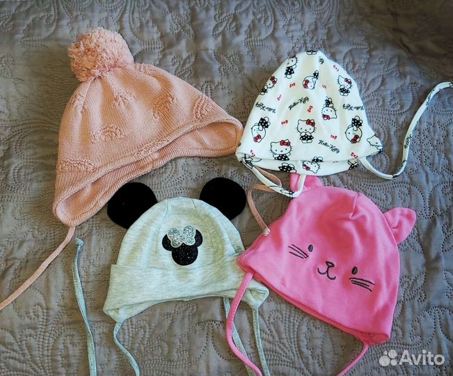 Шапки и чепчики для девочки