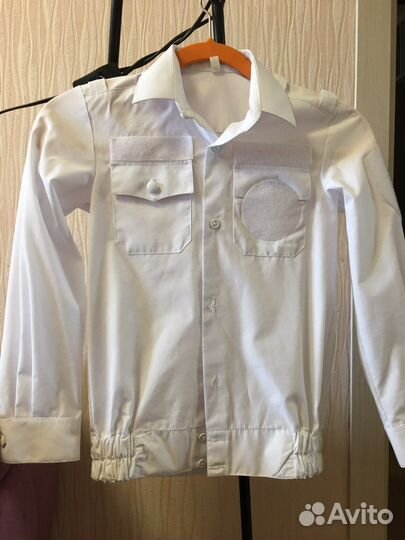 Рубашка форменная белая