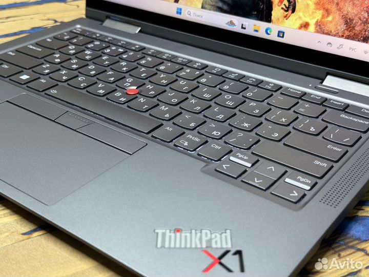 Металлический Lenovo ThinkPad X1 Yoga Gen 8 I7-136