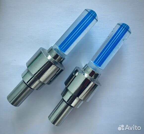 LED фонарики в колёса велосипеда