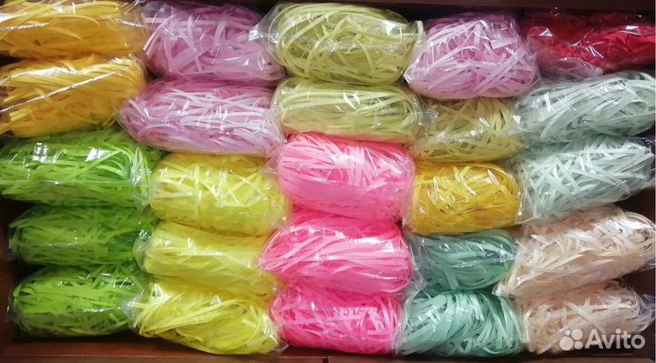 Бумажный наполнитель для подарков