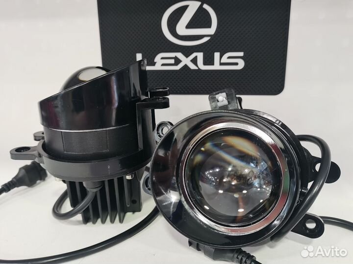 Противотуманные фары линзы Lexus rx 450h 245w