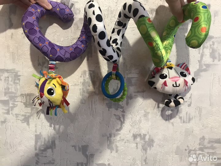 Развивающие игрушки для малышей Lamaze