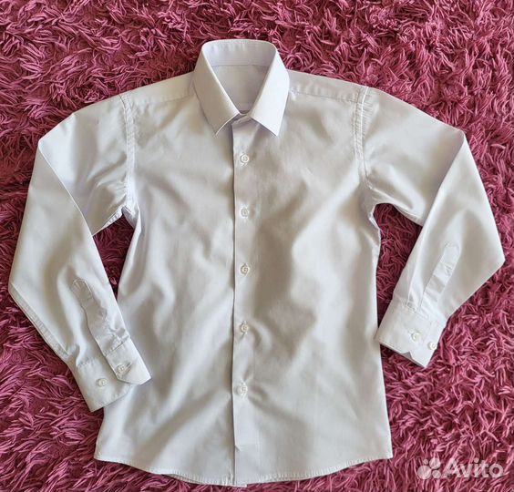 Комплект белых сорочек для мальчика