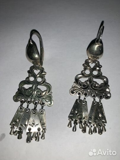 Ручная работа серьги