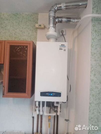 Ремонт газовых котлов,монтаж отопления