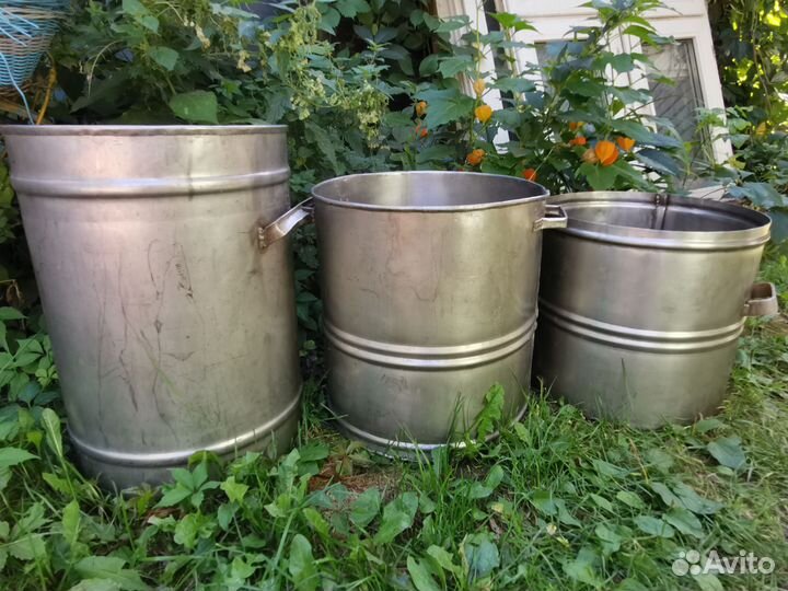 Бачки пищевая нержавейка