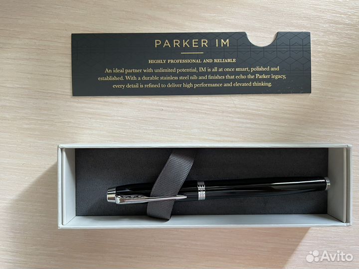 Ручка роллер Parker IM Metal Black CT