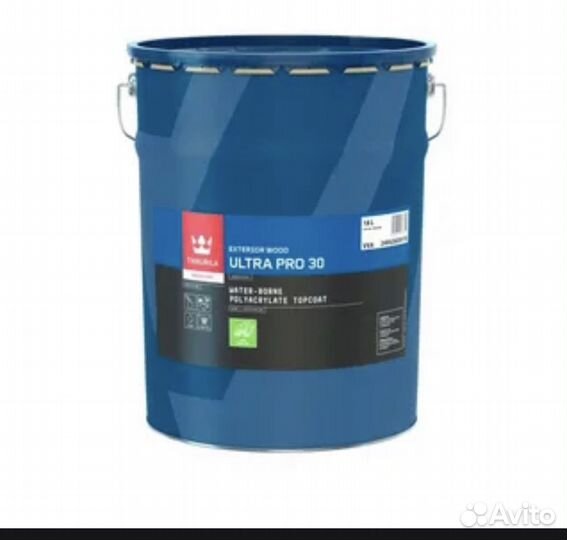 Tikkurila ultra PRO plus 30 краска для дерева