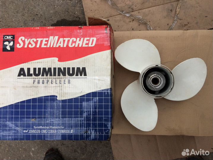 Винт греб.для троллинга Диаметр14 шаг9 OMC