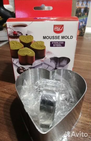 Формочки для муссовых пирожных, салата