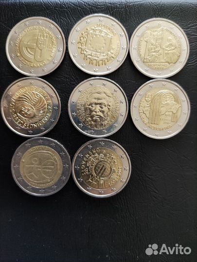 Монеты 2 евро юбилейные и ходдячка. Обмен или прод