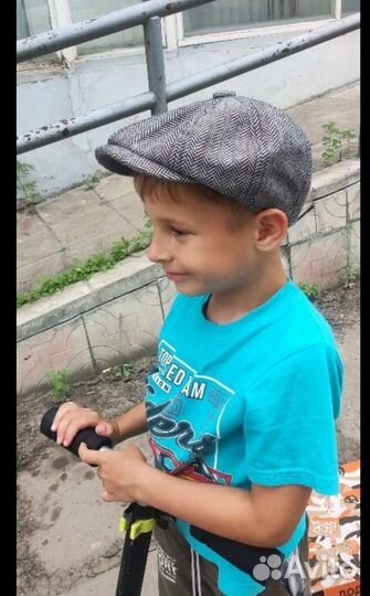 Кепка детская восьмиклинка теплая