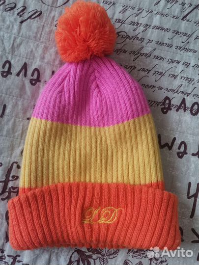 Шапка детская для девочки, на весну