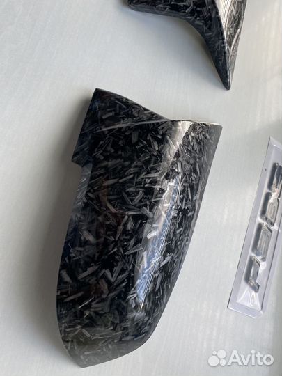 BMW F30 F20 Кованый карбон. Накладки зеркал