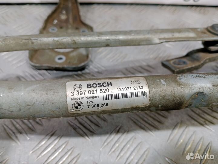 Часть Б/У Трапеция стеклоочистителя (с мото005