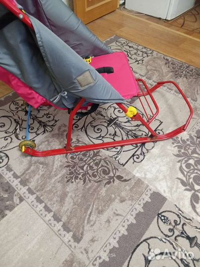Детские санки коляска бу