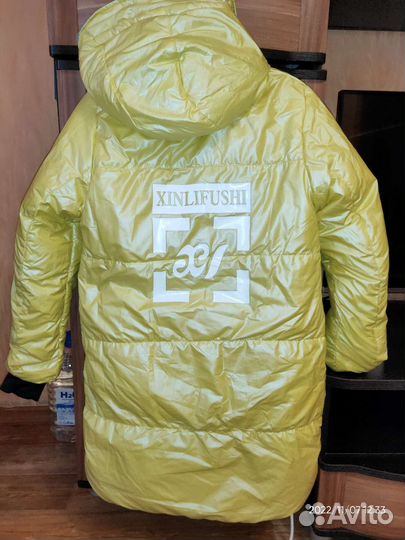 Пуховик для девочки 164р