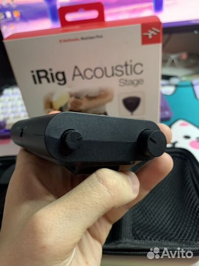 Irig acoustic stage