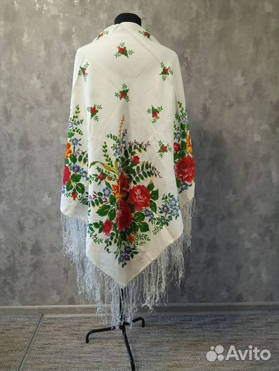 Павловопосадский платок СССР 1970 г