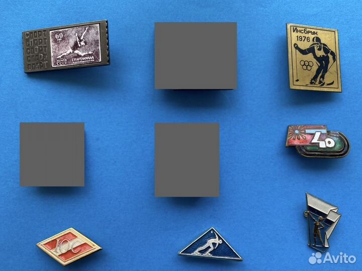 Значки СССР и другие