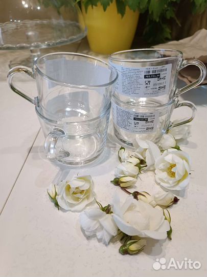 Чашки ikea,нов.240 мл.Бокалы. Корзина большая