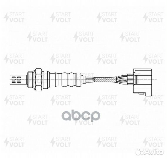 Датчик кислородный для а/м газ 31105 (03) /3102