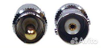 Переходник с разъема RCA-папа на разъем BNC-мама