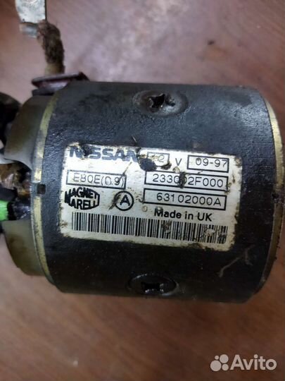 Стартер Ниссан примьера п11 ga16