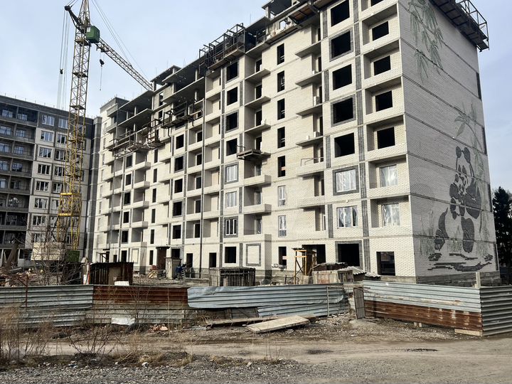 2-к. квартира, 51,3 м², 8/9 эт.