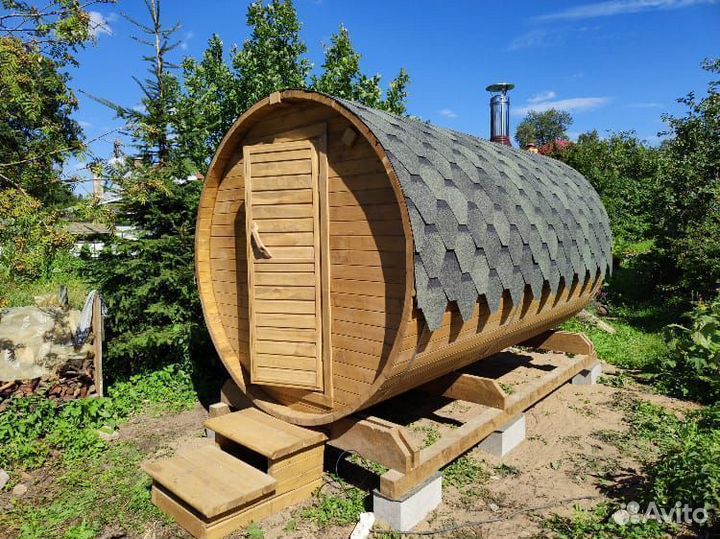 Бани бочки 3,5 метра Бокситогорск