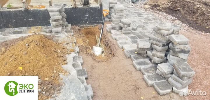 Монтаж септика под ключ