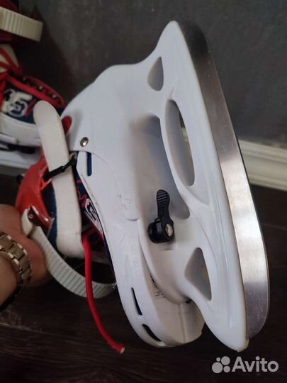 Коньки 30-33 раздвижные