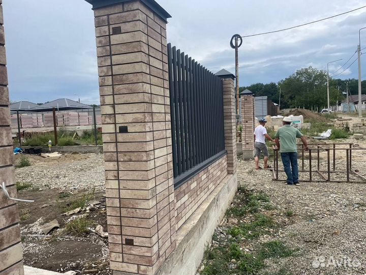 Квадроблок, Фасадный кирпич, строительство домов, заборов, беседки, вrick hоusе s-8248