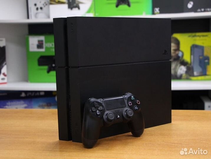 Sony PS4 + 2 джойстика + игры