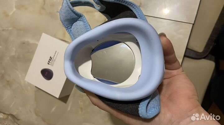 Автоматическая маска-респиратор белая MZ