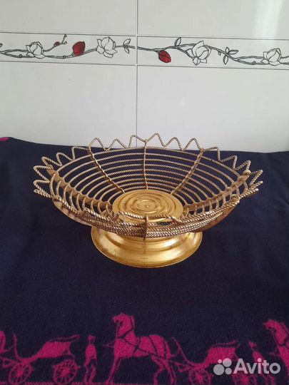 Ваза для фруктов времен СССР