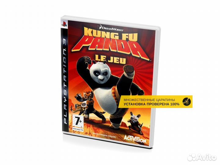 Kung Fu Panda, б/у, множ.царап., английский (PS3)