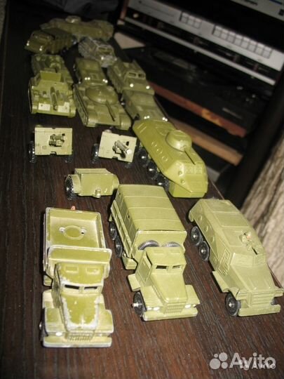 Военные игрушки, модельки, машинки СССР