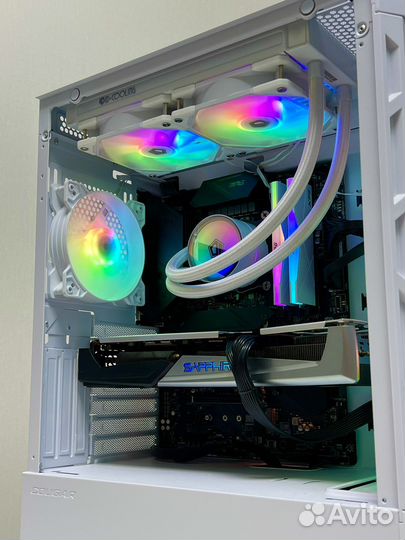 Игровой пк Белый